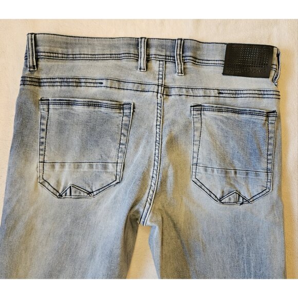 Projek Raw Light Wash Straight Leg Denim Jeans Size 36 - Picture 6 of 15